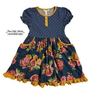 Matilda Jane Sz 4 Joanna Gaines You Belong Floral Dress